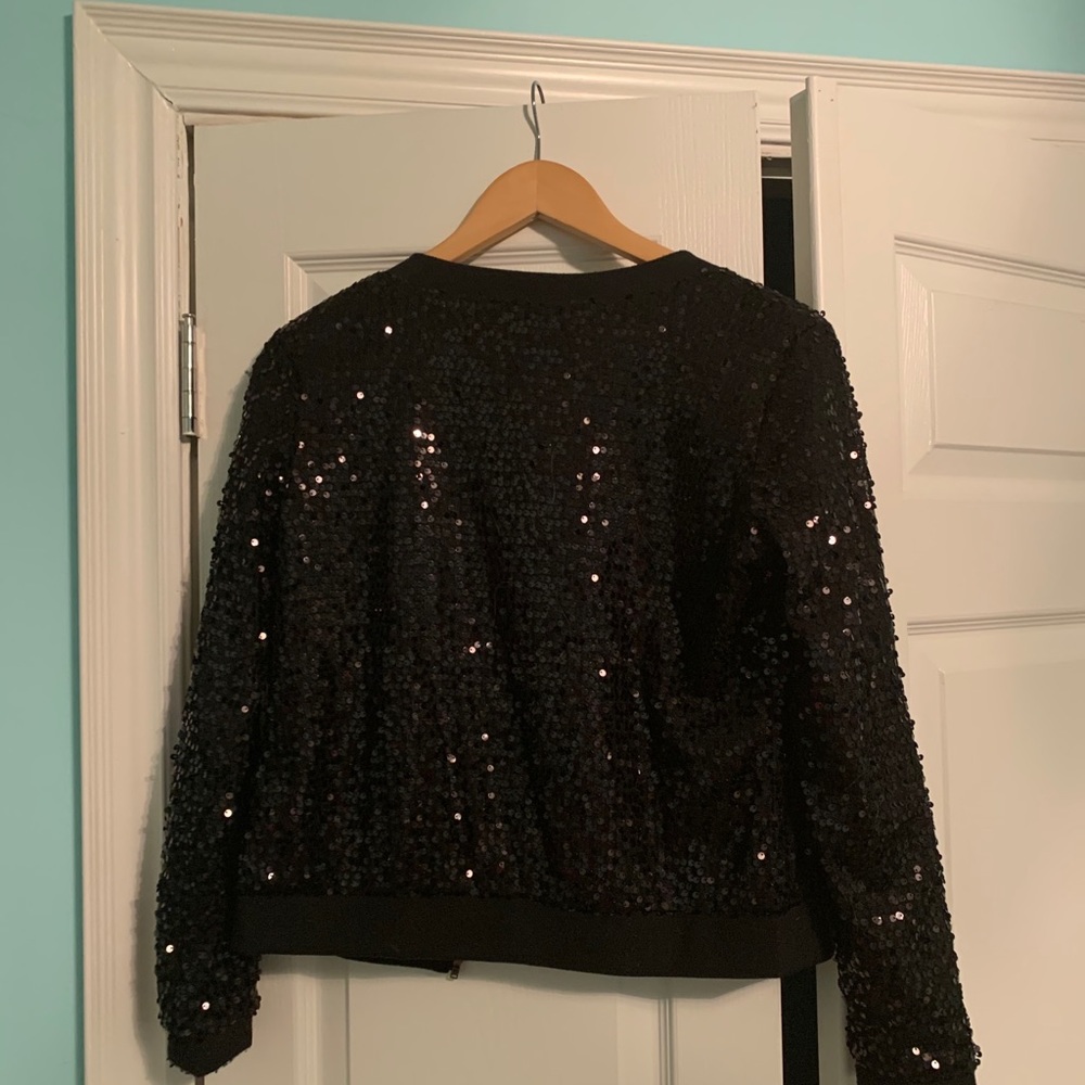 Perfect condition glitter bomber jacket - Picture 3 of 3